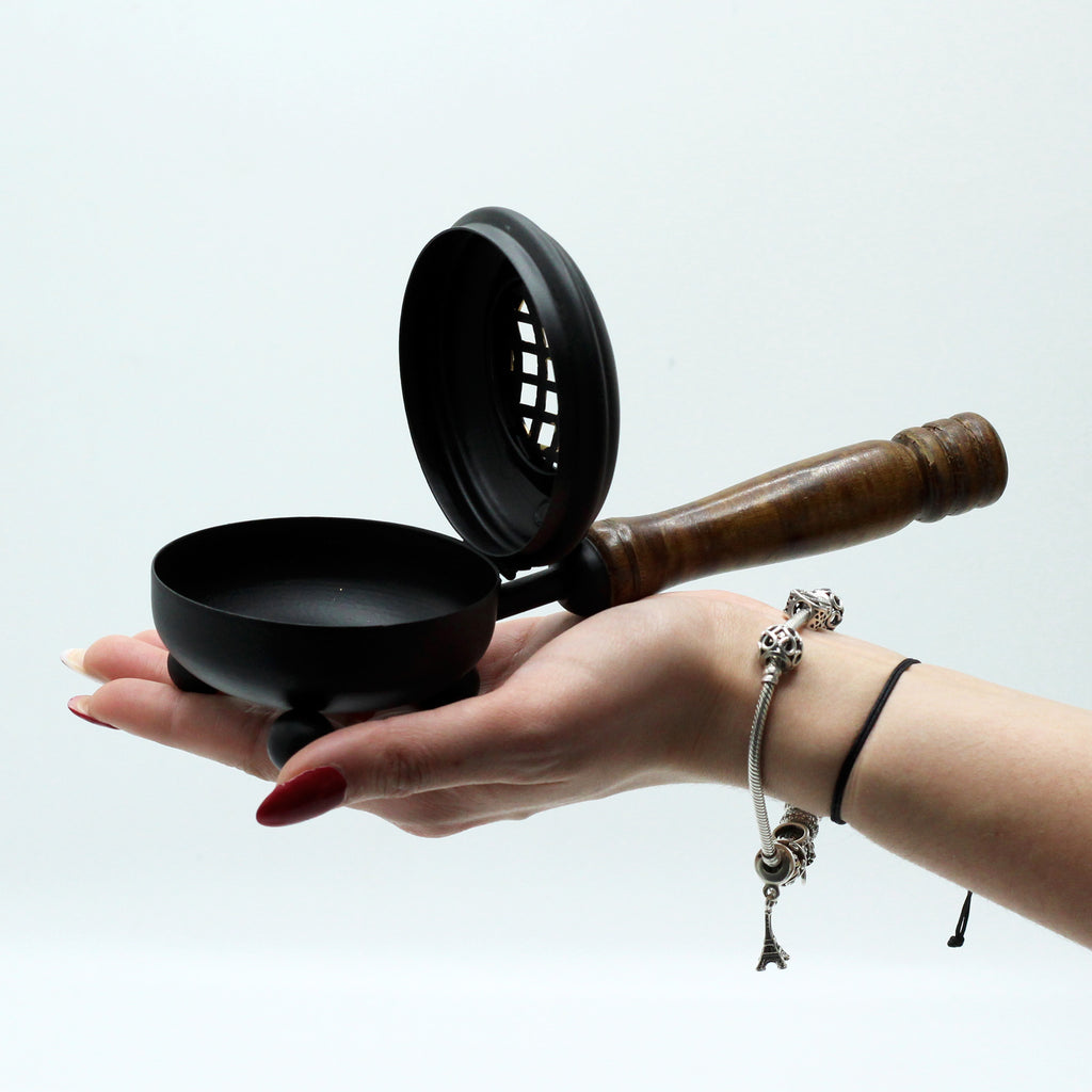Medium Cast Iron Censer Incense Burner