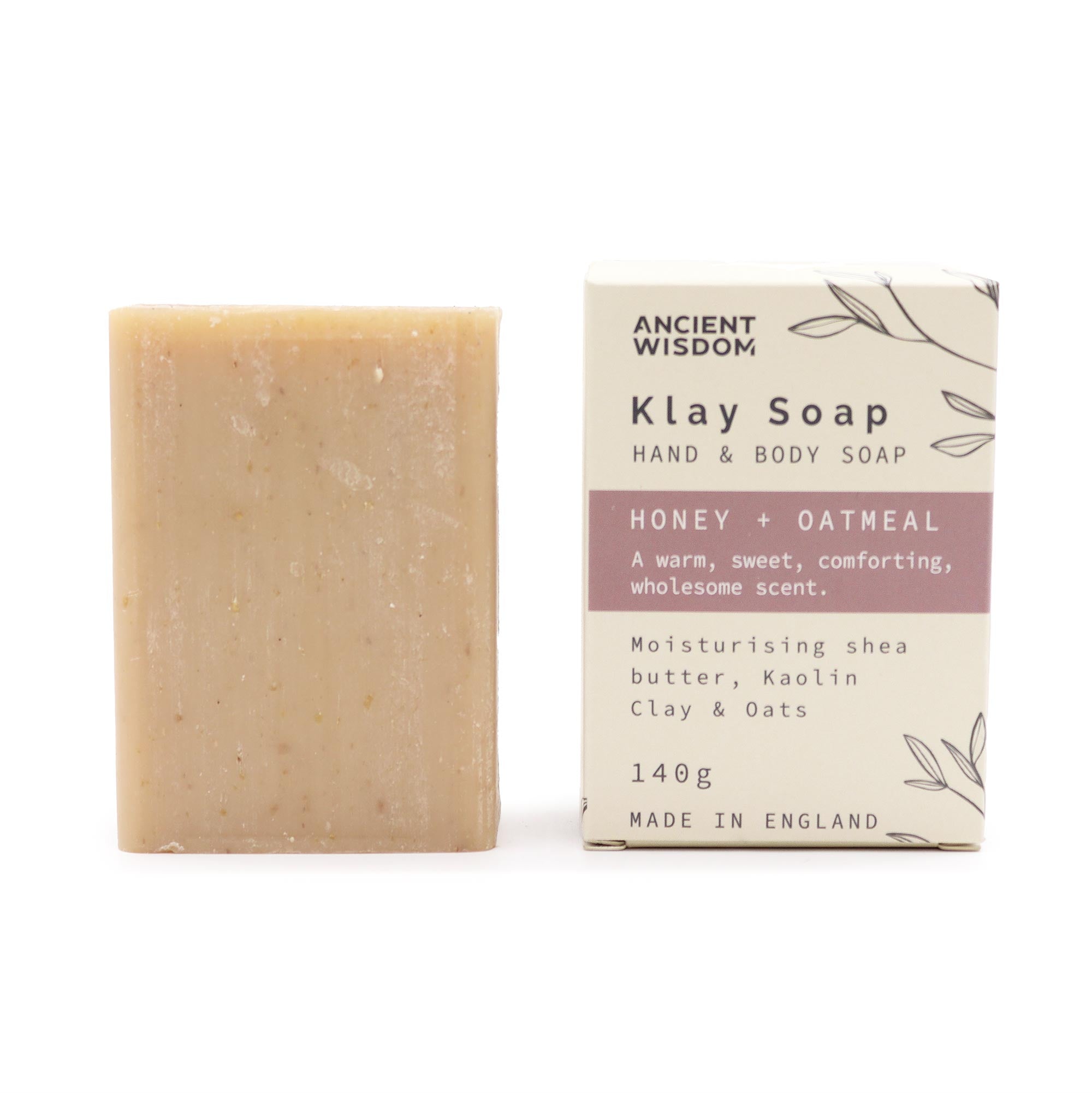 Klay Soap - Honey & Oatmeal