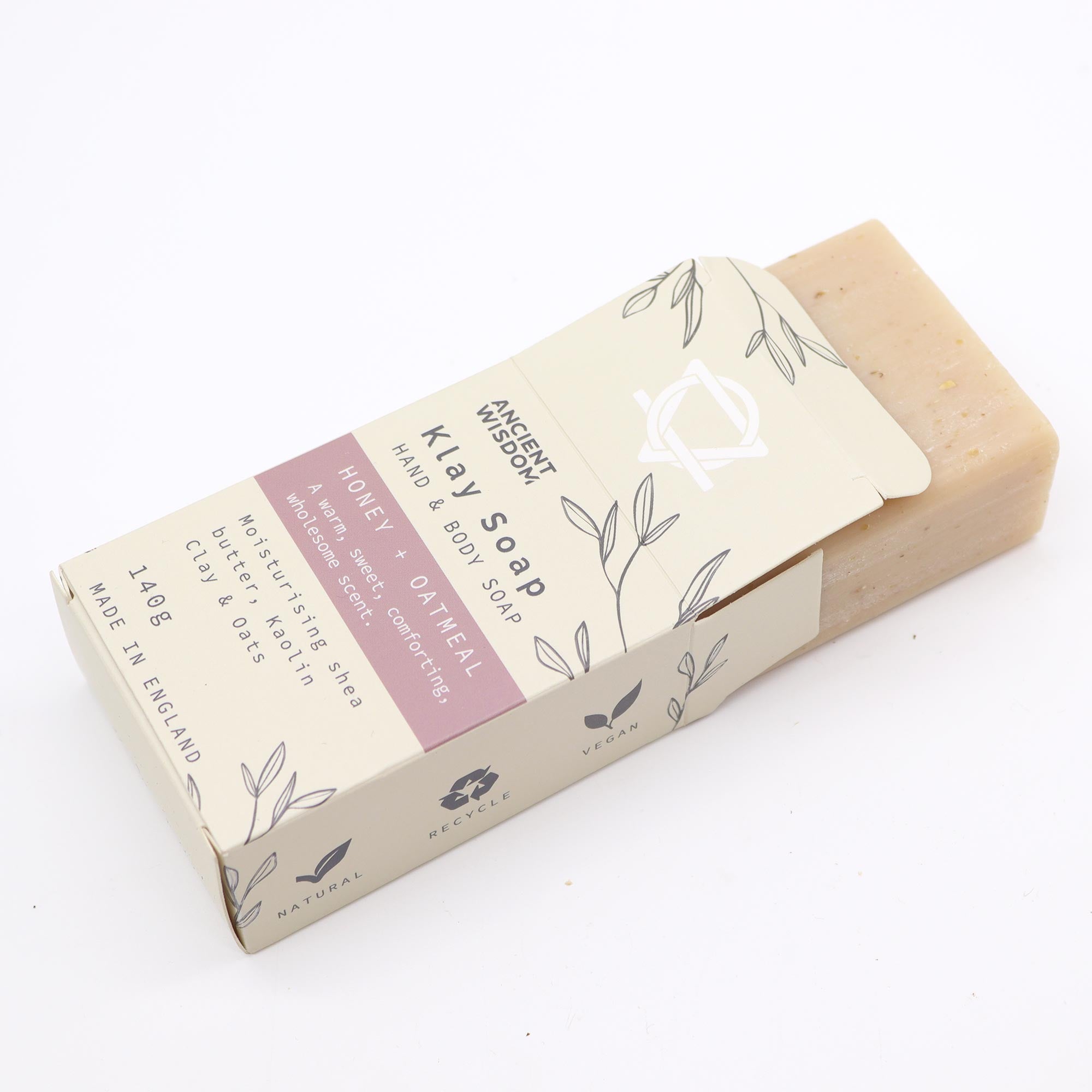 Klay Soap - Honey & Oatmeal