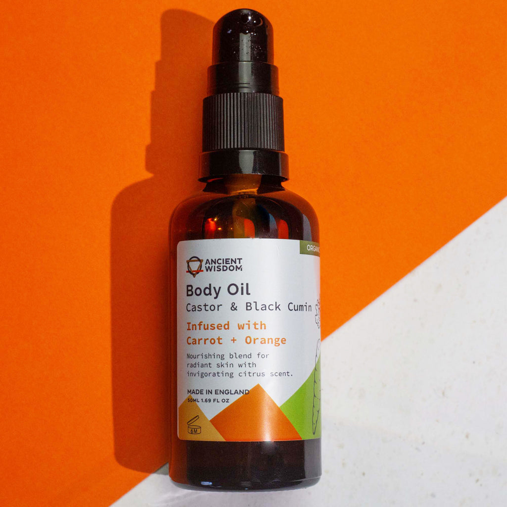 Organic Body Oil 50ml - Carrot & Orange